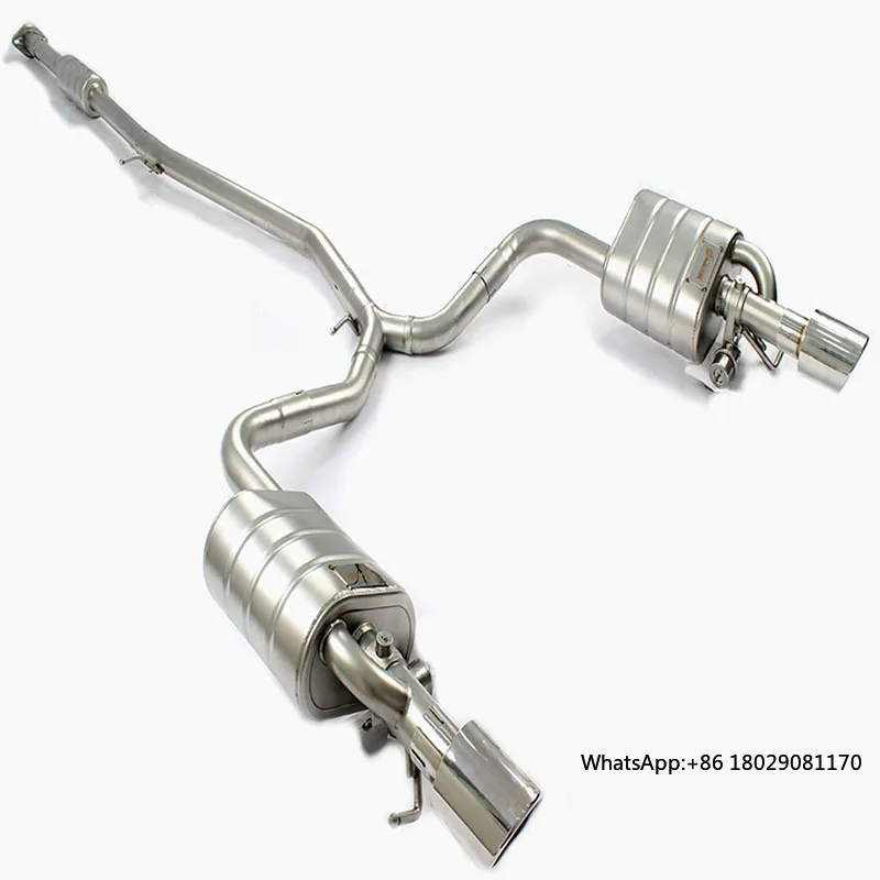 

Catback System For Ford Explorer Exhaust Valvetronic Catback Exhaust Ss304 Exhaust Pipe System