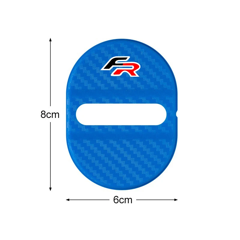 Silicone Car Door Lock Buckle Protection Cover Elastic For Seat FR Leon Ibiza Altea Exe Mk2 Mk3 Alhambra Decoration Accessories