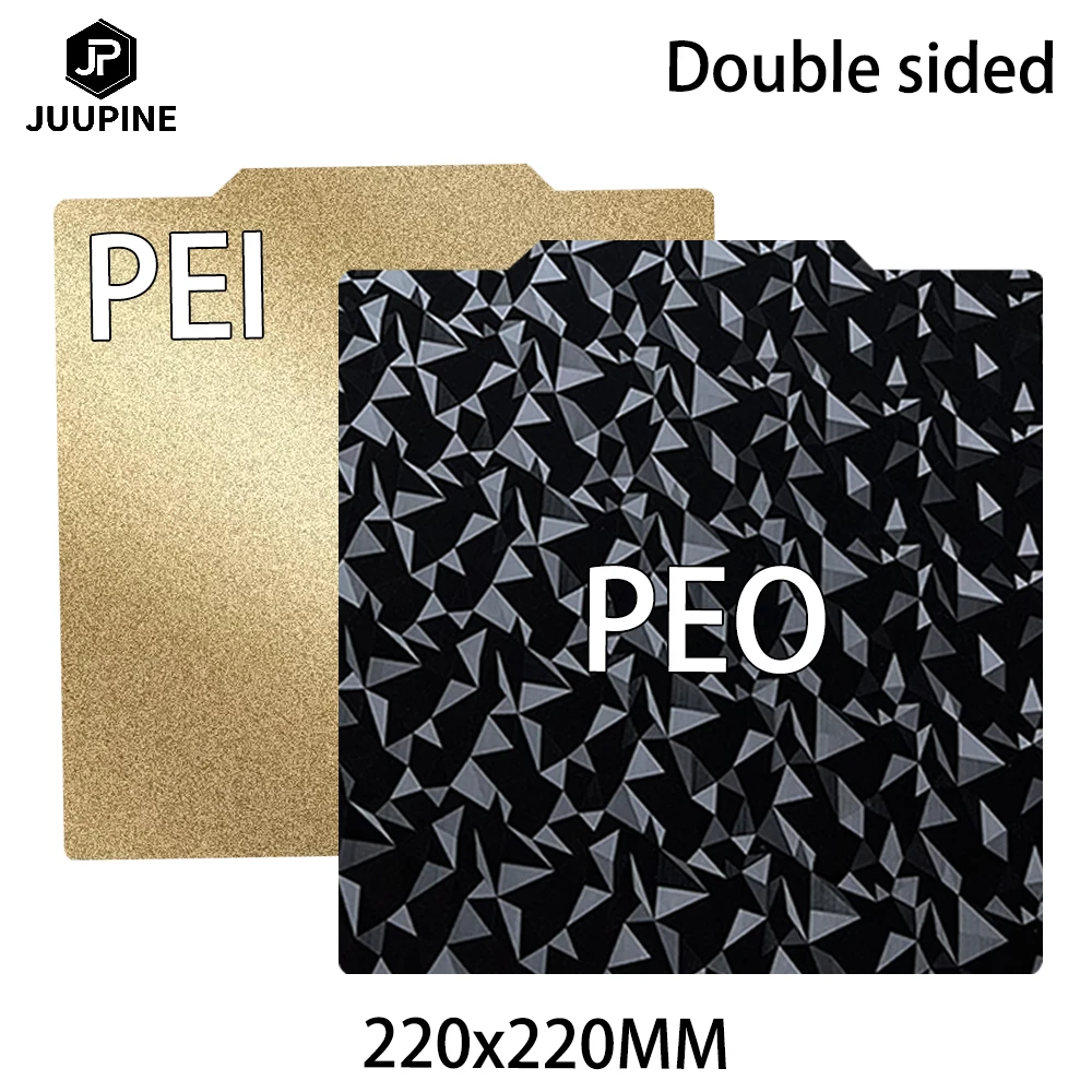 220 Magnetic Print Bed Peo Pei Sheet 220x220 Build Plate Spring Double Side Smooth Texture For Anet A8 Reprap 3d Printer Upgrade