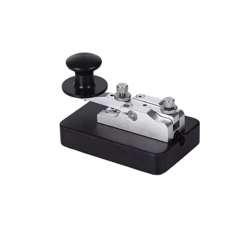 NEW HOT in Stock-Manual Morse Code Keyer - CW Practice Key For Ham Radio, Shortwave Telegraphy & Computer Learning