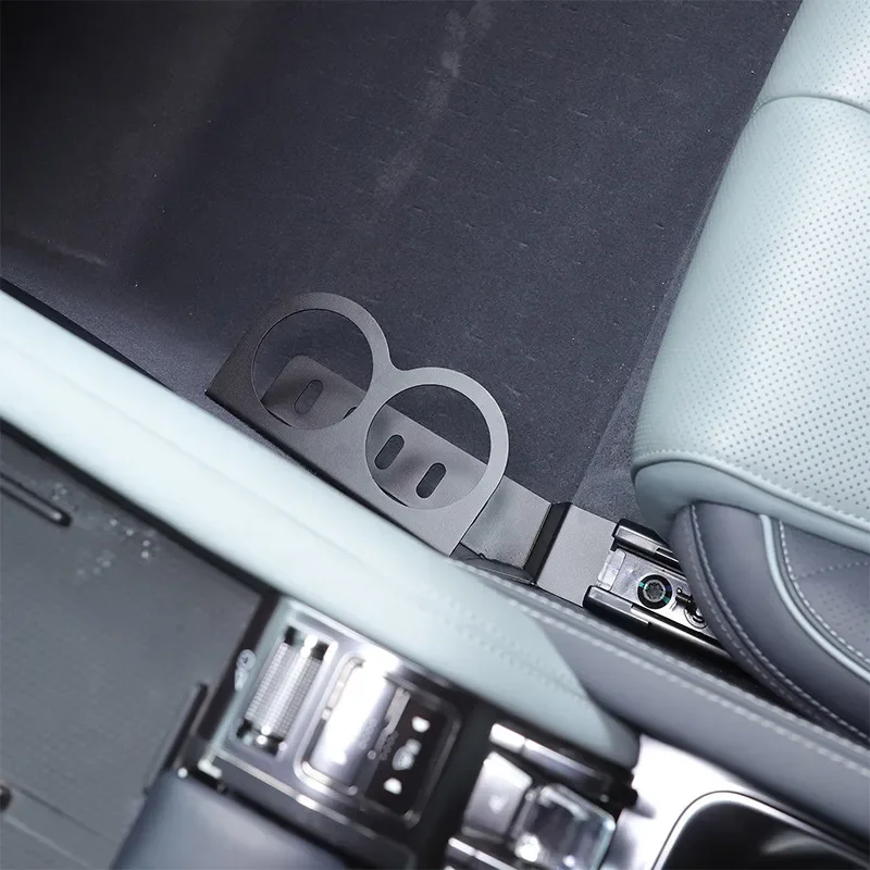 Passenger Seat Cup Holder Expansion For Denza B5 2023+ | Aluminum Alloy Car Accessories