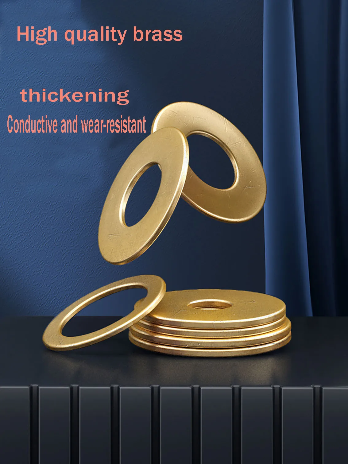 

Brass Flat Washer M3 M4 M5 M6 M8 M10 M12 M14 M16 M22 M24 Solid Brass Washer Copper Metal Screw Flat Washer