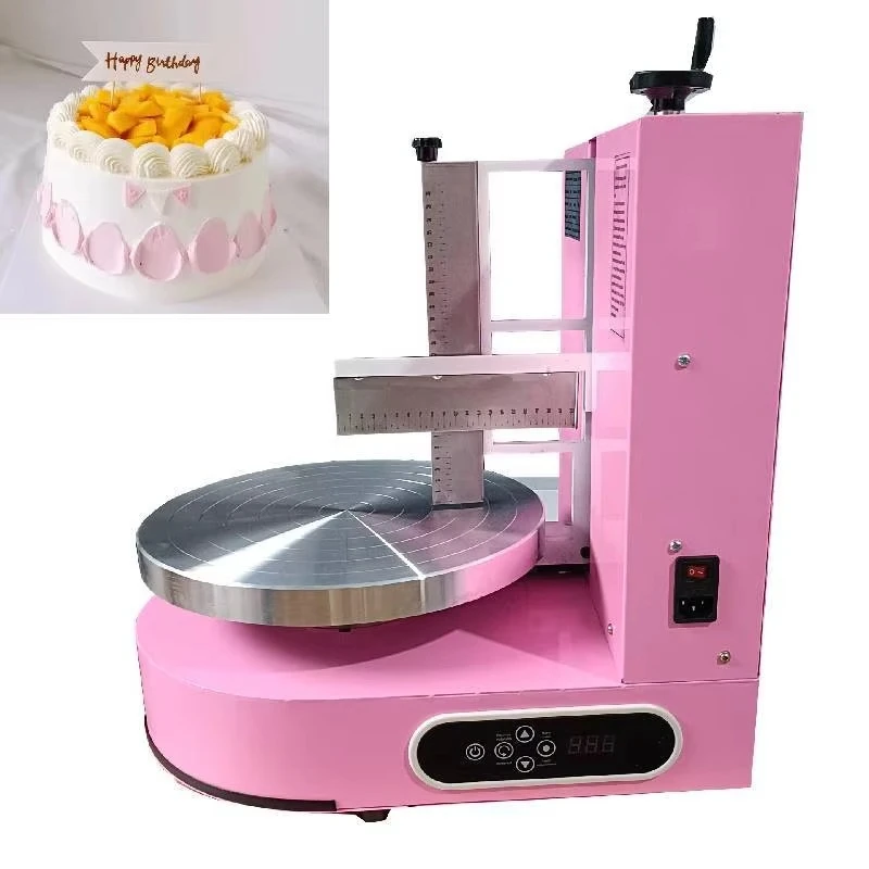 

Youdu Machinery Electric Automatic Rotating Cake, Turntable Cake Decoration Machine, Cream Frosting Leveling Machine