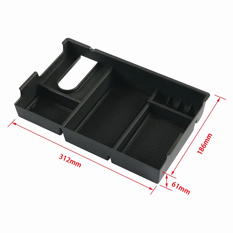 لتويوتا تونكا سيكويا سيارة مركز وحدة التحكم مركز مسند الذراع صندوق تخزين موديلات 2007-2021