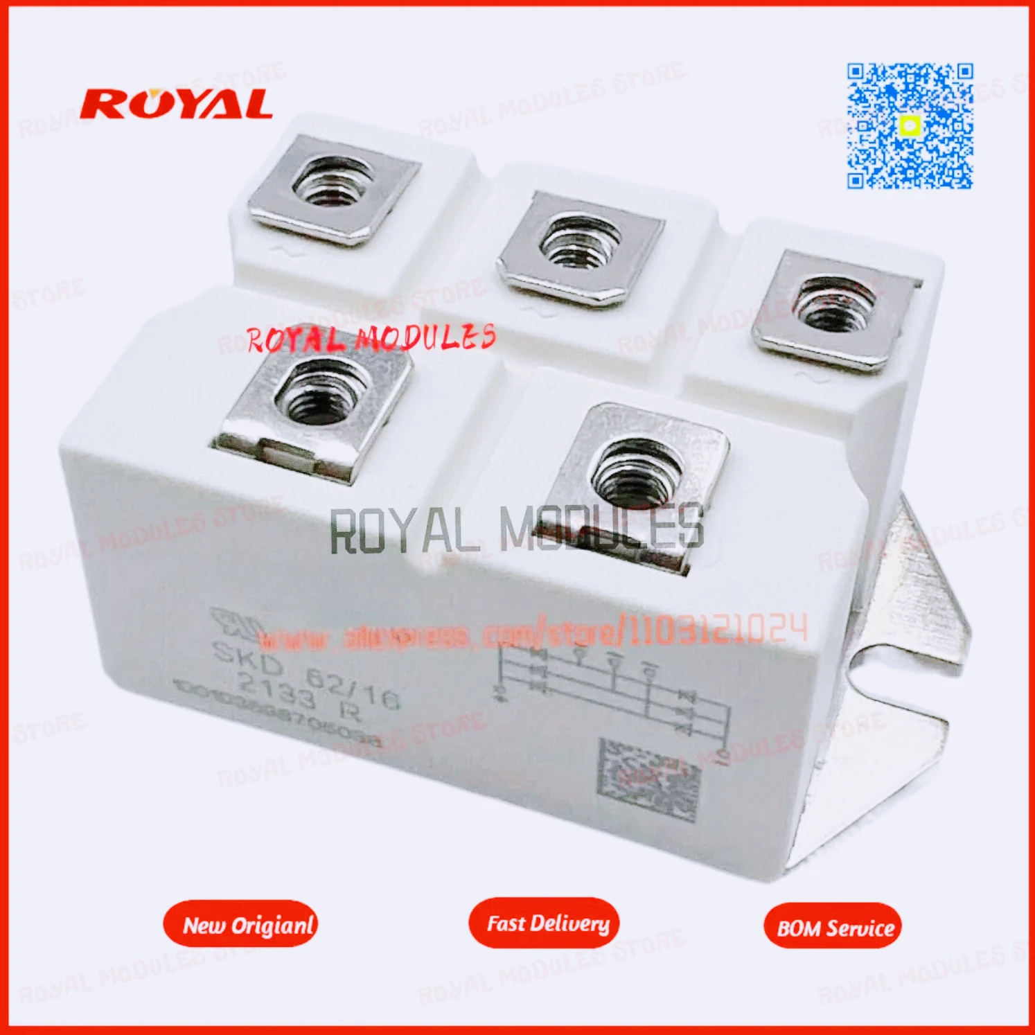 New Original SKD62/16  SKD62/14 SKD62/12 SKD62/08