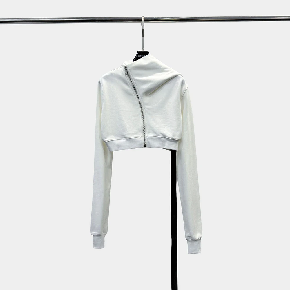Women's Cable-Knit Cardigan Jacket Y2K-Inspired Bow-Tie Detail Relaxed-Fit Hooded Short Sweatshirt Jacket Fall/Winter 2025 New