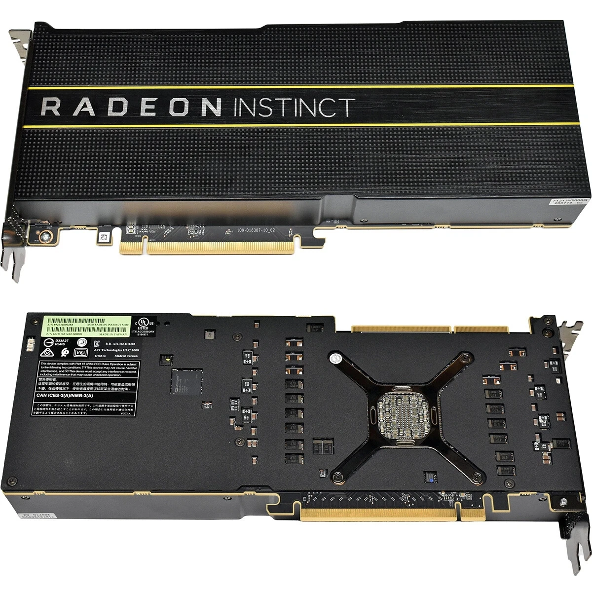 for AMD Radeon Instinct MI50 Accelerator Vega 20 16GB HBM2 PCIe