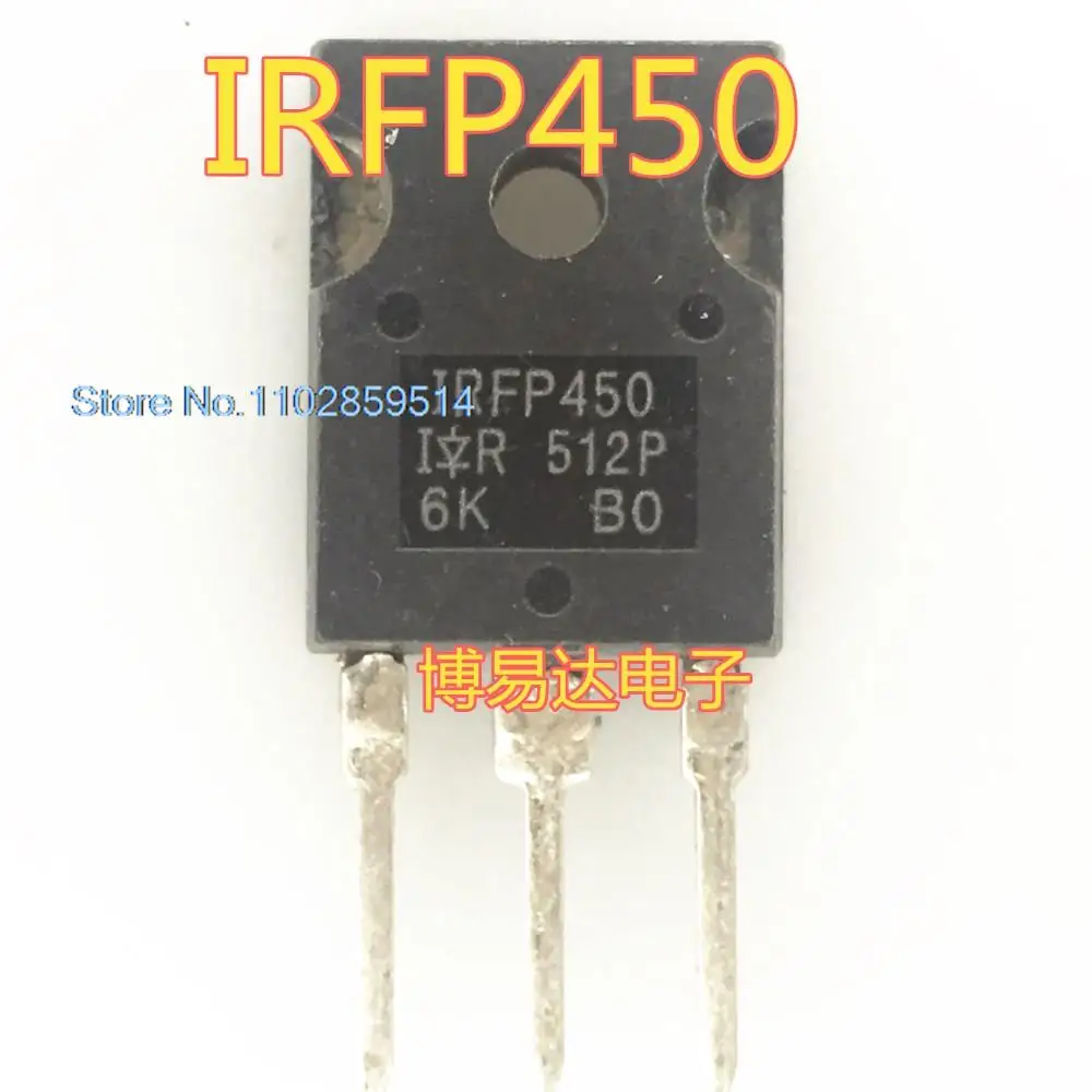 

10PCS/LOT IRFP450 MOS IRFP450PBF 14A 500V TP-247