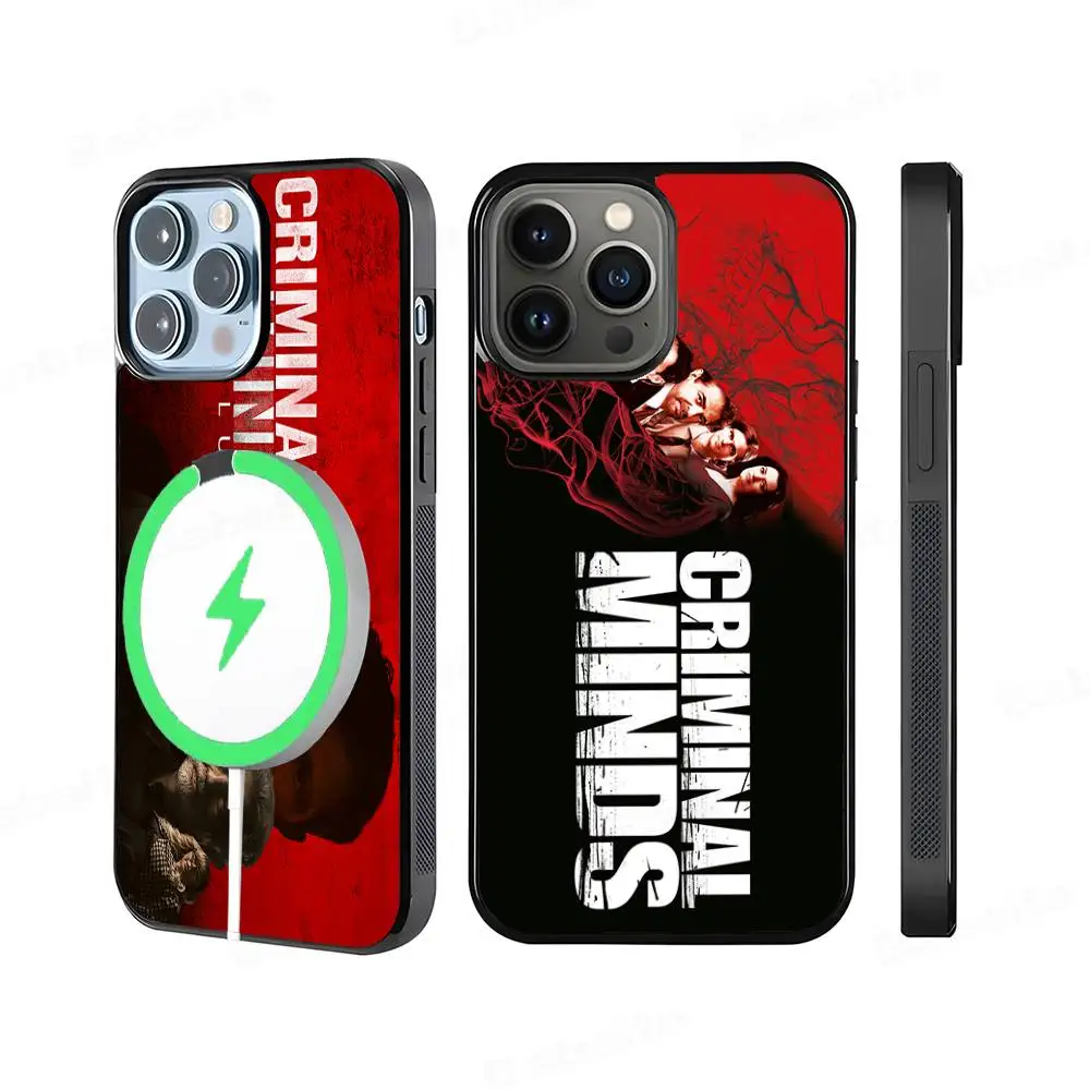 

Criminal M-Minds Phone Case Magnetic Case For iPhone 16 14 13 12 11 15 Pro Max Plus For Magsafe Wireless Charge Cover