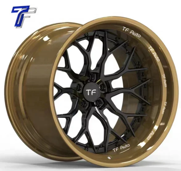

Popular brushed bronze polished 19 20 22 inch deep lip concave dish 5X120 forged wheels for luxury cars