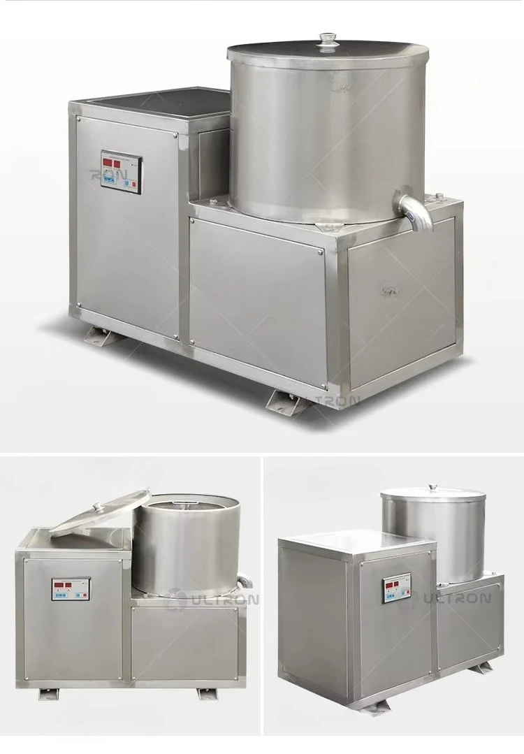 Small Scale Cheap Price Semi Automatic Fried Food Deoiler Machine Oil Remove Machine Dewatering Machine