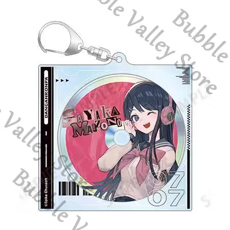 

Подлинная аниме Danganronpa Maizono Sayaka, акриловая подвеска для косплея, мультяшный брелок для ключей, сумка, брелок для ключей, украшение, рождественский подарок