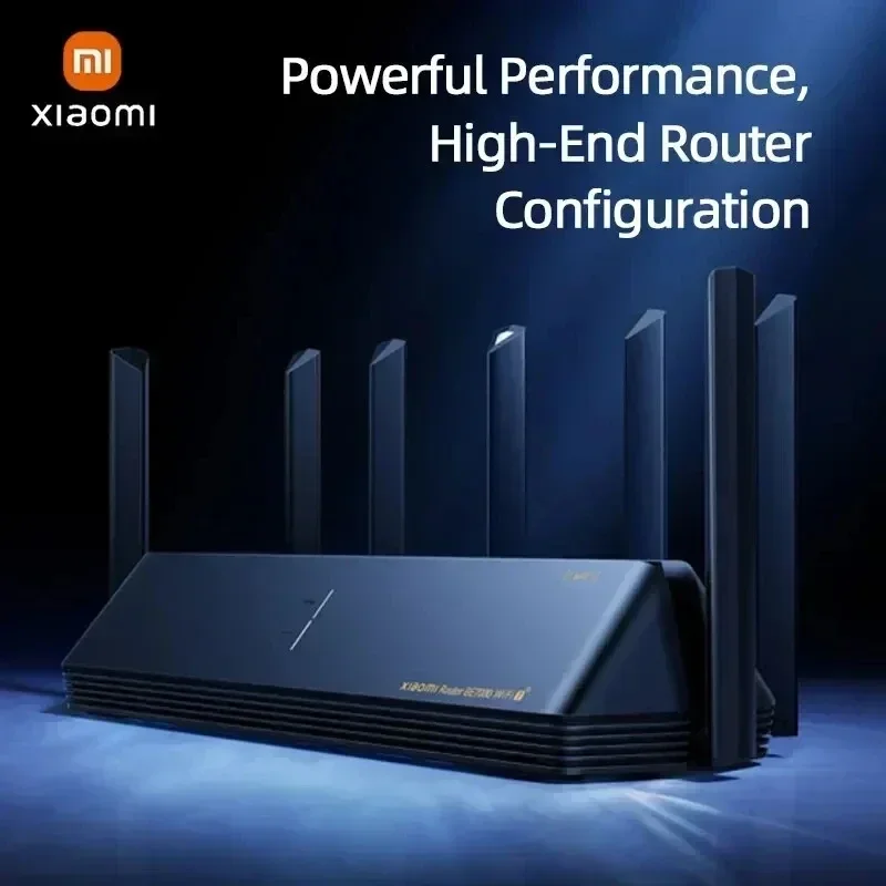 Xiaomi Mi Router BE7000 Tri-Band WiFi Repeater VPN 1GB Mesh USB 3.0 IPTV 4 X 2.5G Ethernet Ports Modem Signal Amplifier