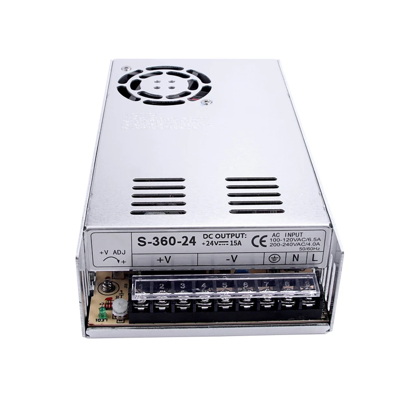 360W 24V15A switching power supply 220V/110V to 12V30A centralized power supply monitoring 5V 48V