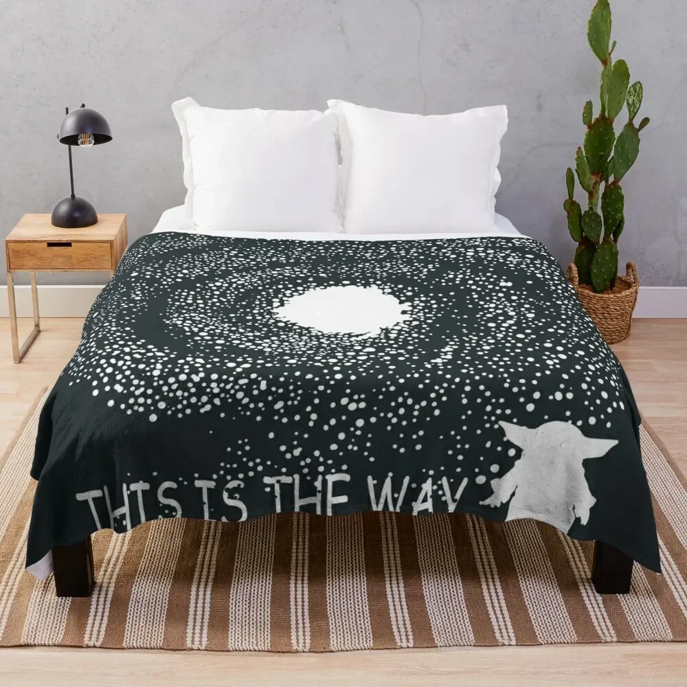 

This Is The Way Classic Essential Throw Blanket Soft Home Decor Blanket for Couch Bedroom