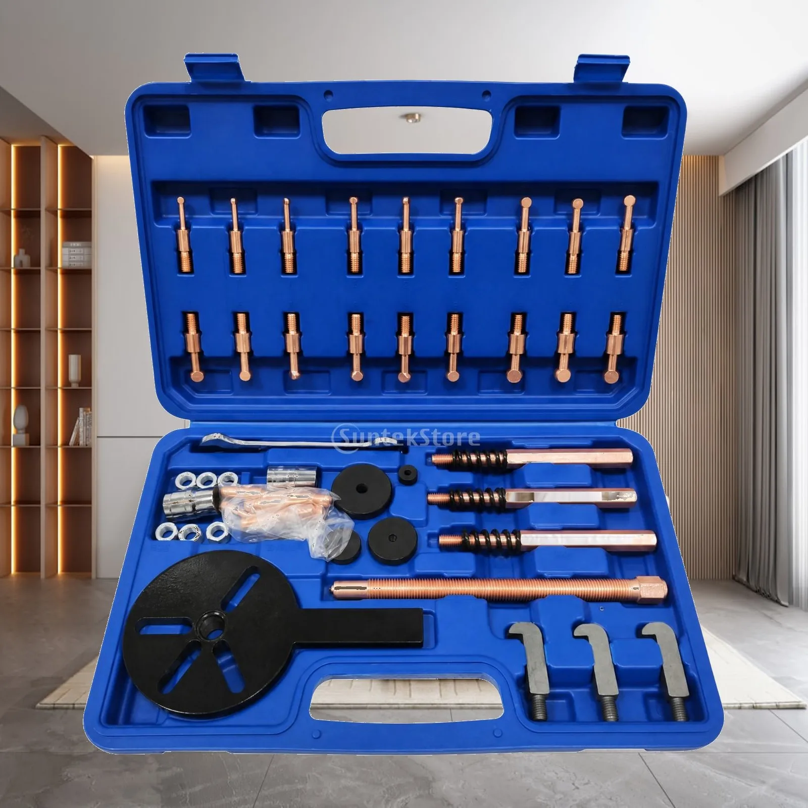 Bearing Puller Set with Carrying Case Versatile Bearing Puller Kit with Carrying Case Long-Lasting Multifunctional for Mechanics
