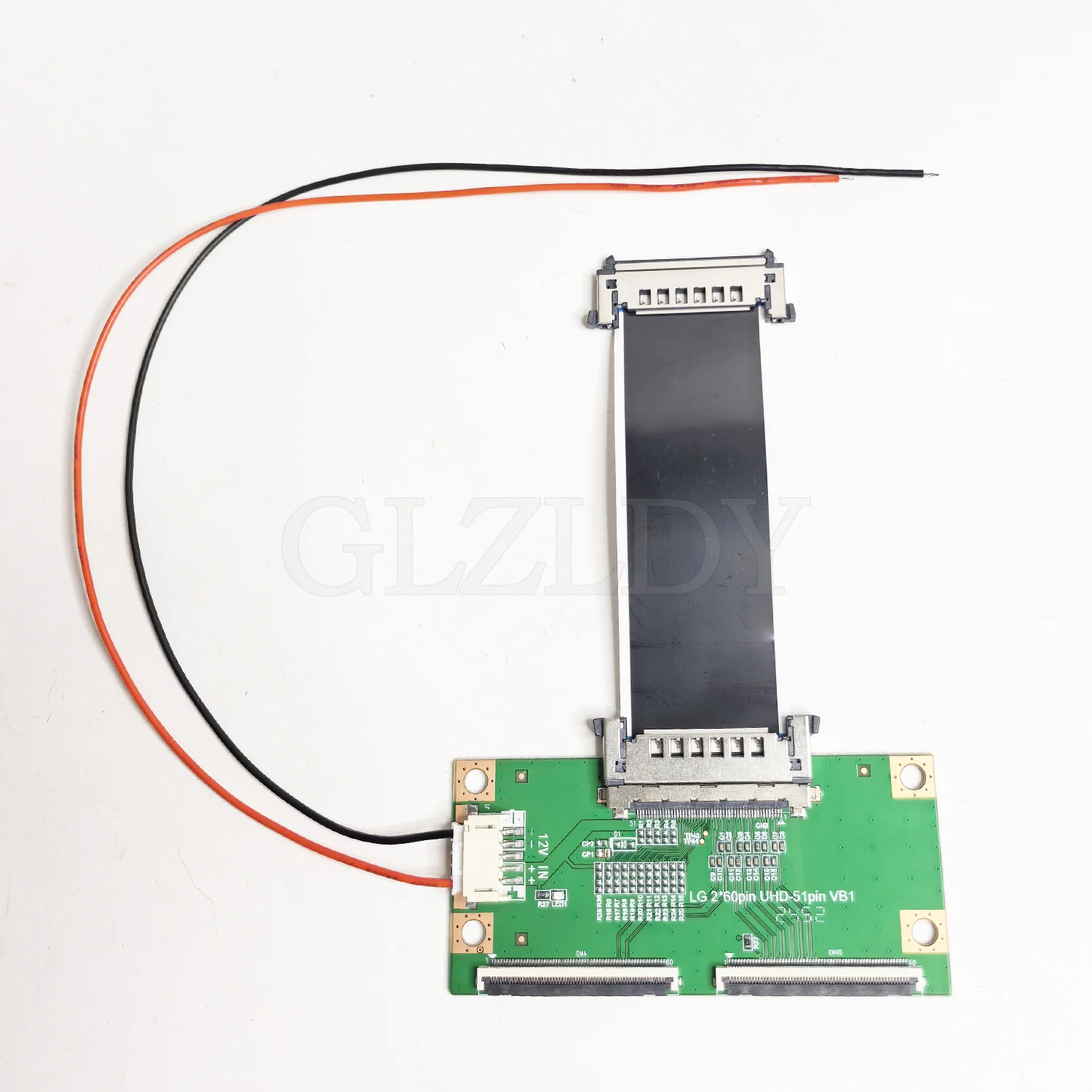 Para LG FPC 2x68P UHD-51Pin VB1 placa adaptadora LG AU 2x60P UHD-51pin VB1 adaptador Clip V por una placa adaptadora de pantalla de TV LCD