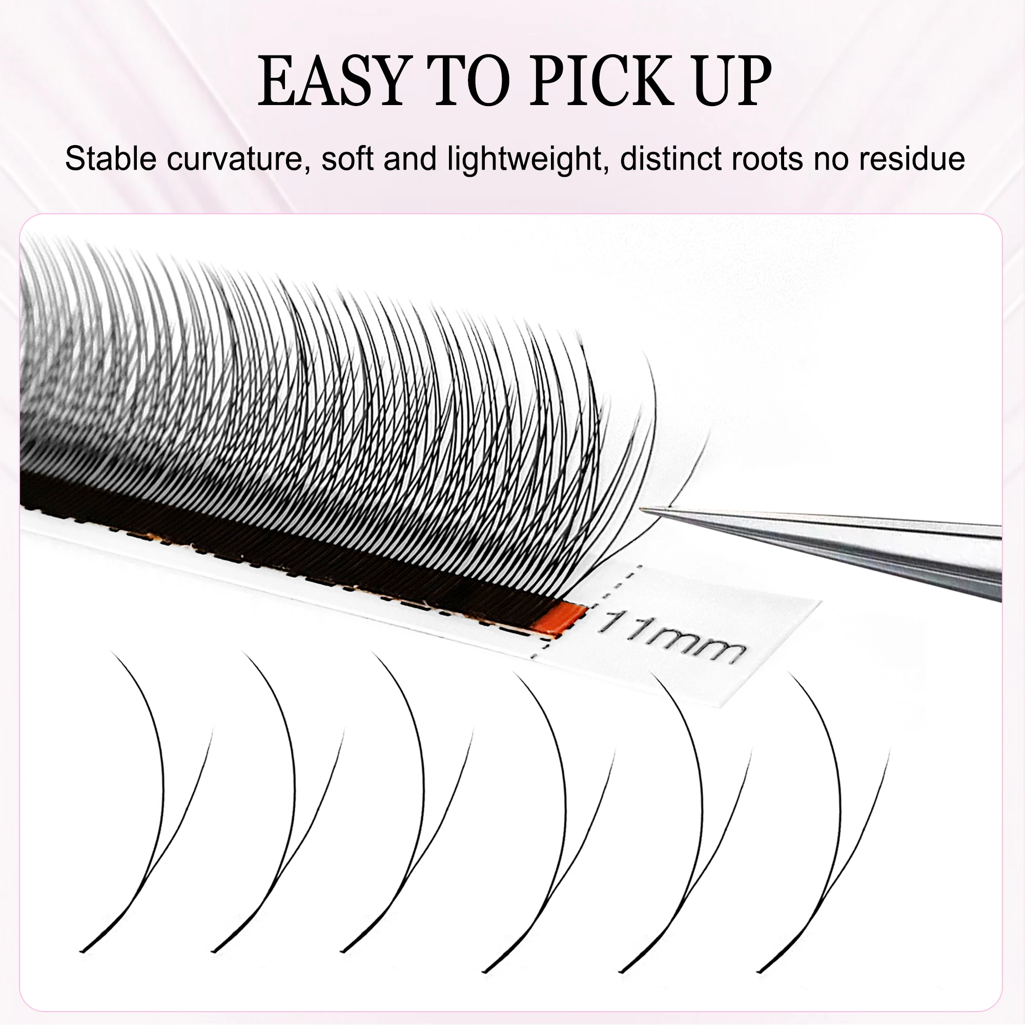 CoMango 1D 2D Y fox wimper extensions natuurlijke zachte 2d wimpers C/D/LC premade fan technische vezels gratis verzending