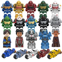 MY705 Fallout Games Bricks Doll Dark Ange Blood Angel Ultramarines Salamanders Mini Action Figure Model Toy Building Blocks Gift