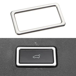 Car Trunk Button Cover Sticker for Volkswagen VW Passat 2019+ Troc 2018+ Tiguan L 2017-2022 Tayron 2018+ Viloran 2020 Accessory