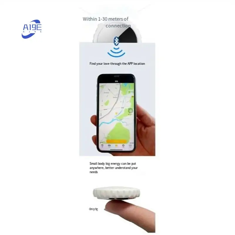 

A19E-антипотерянный брелок, умное устройство поиска, GPS, двунаправленный трекер сигнализации, телефон, кошелек, локатор ключей для домашних животных и детей