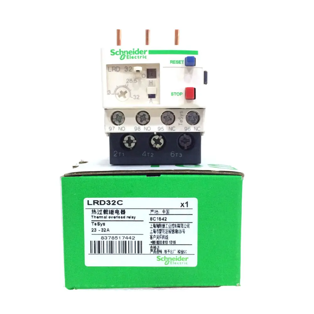 

Совершенно новое в коробке тепловое реле перегрузки Schneider Electric LRD32C 23-32