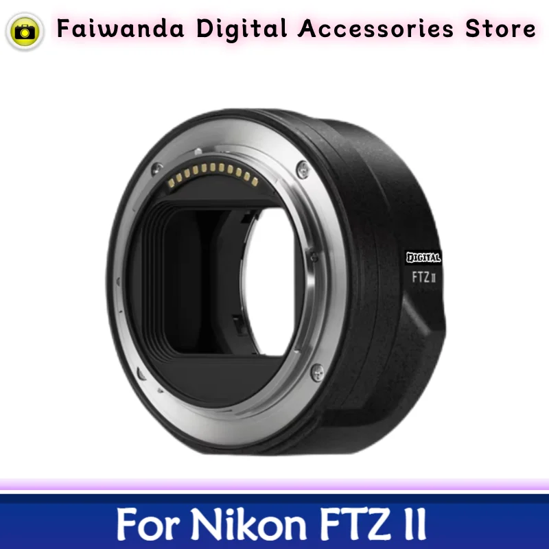 

Original For Nikon FTZ II Adapter II Adapter Ring for Nikon Z9 Z8 Z7II Z6II Z6 Z7 Z50 ZFC Cameras