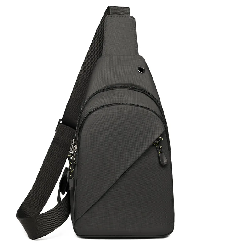 

Men's chest bag crossbody bag new cross-border casual crossbody bag sports outdoor chest bag travel mobile phone key storage