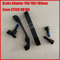 140/160mm Brake Disc Adapter for Zoom XTECH HB100 Hydraulic Disc Brake Bracket Front & Rear Caliper Mount Bicycle Scooter Parts