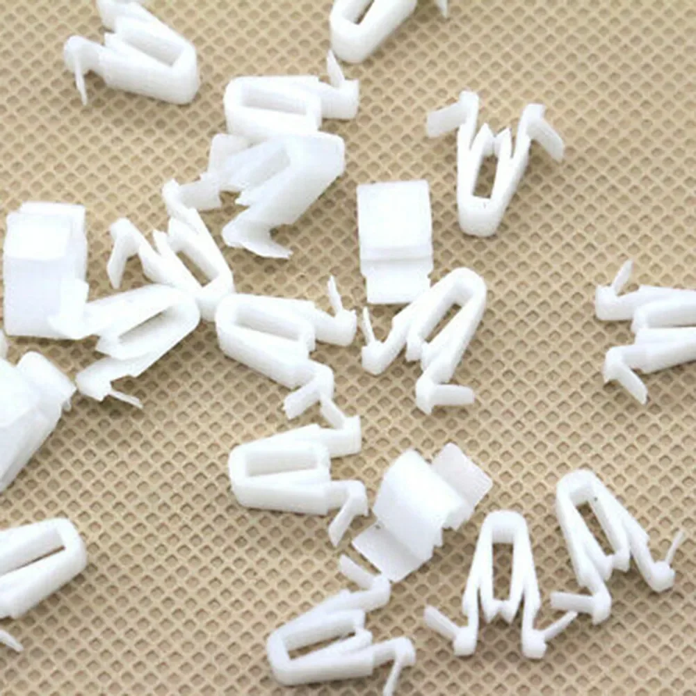 

100% Brand New Retainer Clips Moulding Clip Replacement White 67771-58010 Accessories Door & Garnish High Quality