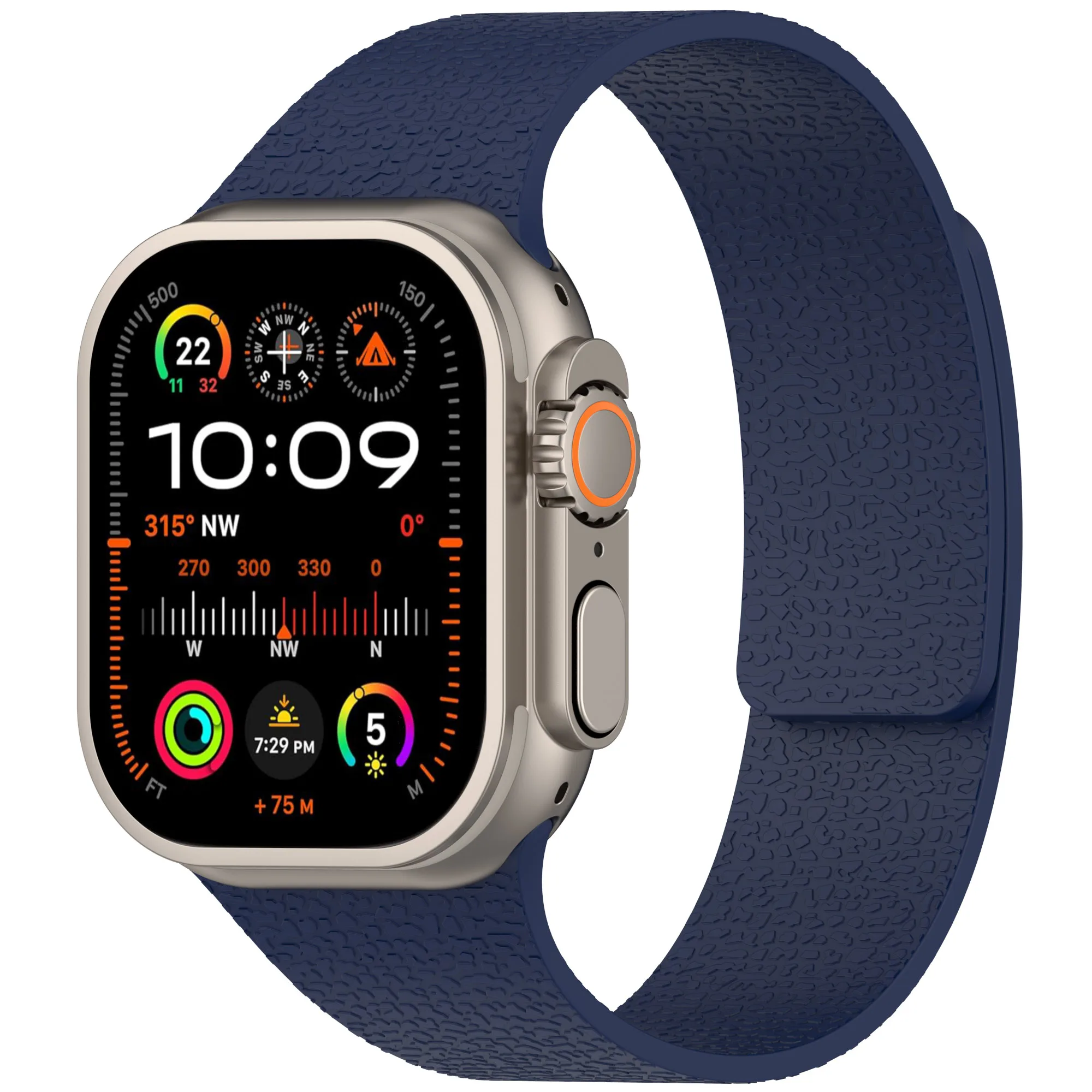 Armband für Apple Watch, 40 mm, 44 mm, 46 mm, 45 mm, 49 mm, magnetisches Silikonarmband, iWatch Series 10, SE, 9, 8, Ultra 2, 3, 4, 11, 12. – Detail 7