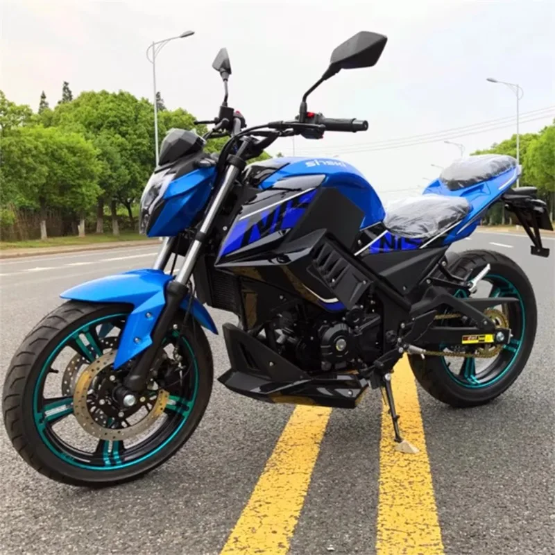 

Wholesale Customized 400cc Engine Gasoline Motorcycle 200cc Adult on Road Gasoline Motorcycle