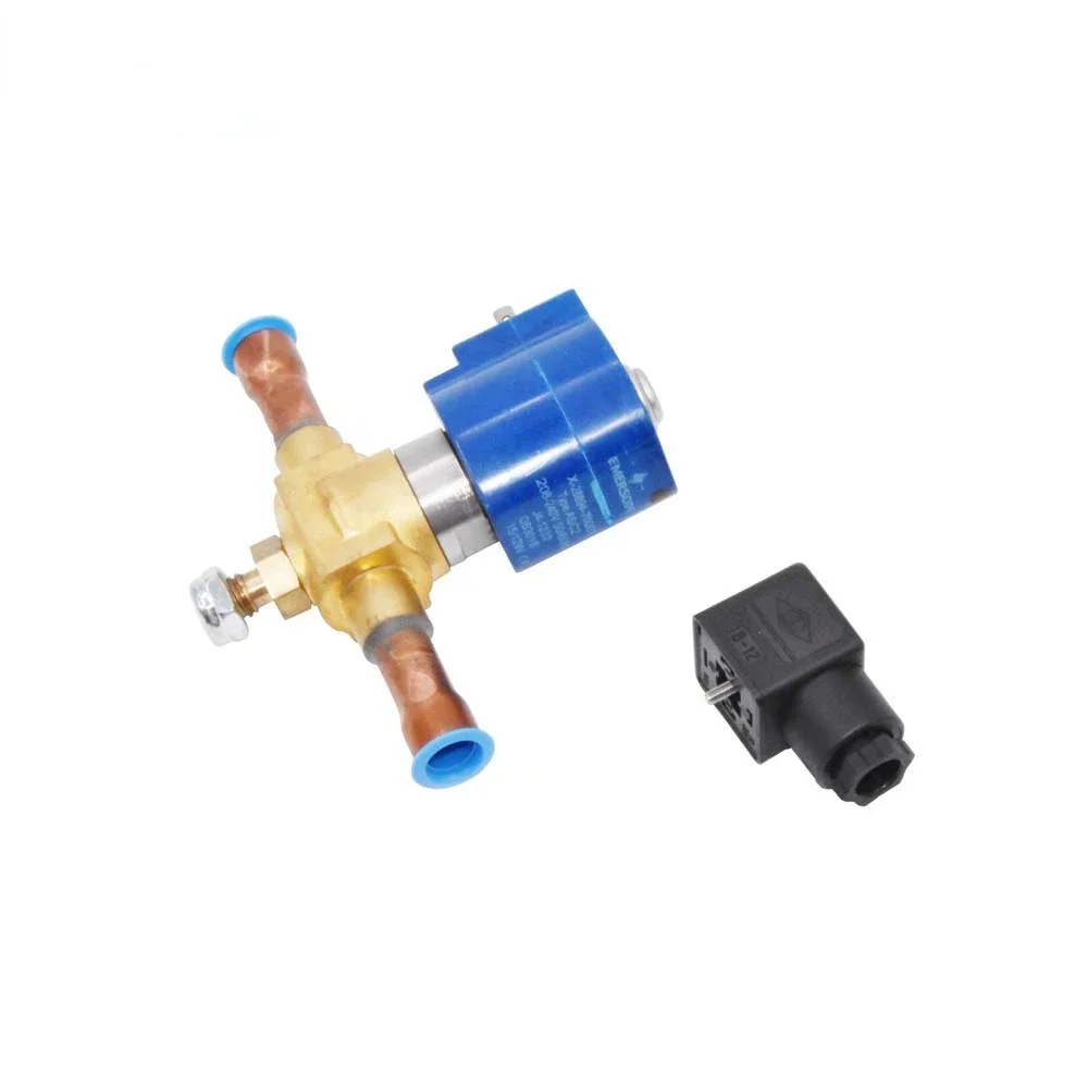 A válvula solenóide Emerson 200RB 4T4T é adequada para refrigerantes como R22, R404A, R407C, etc.