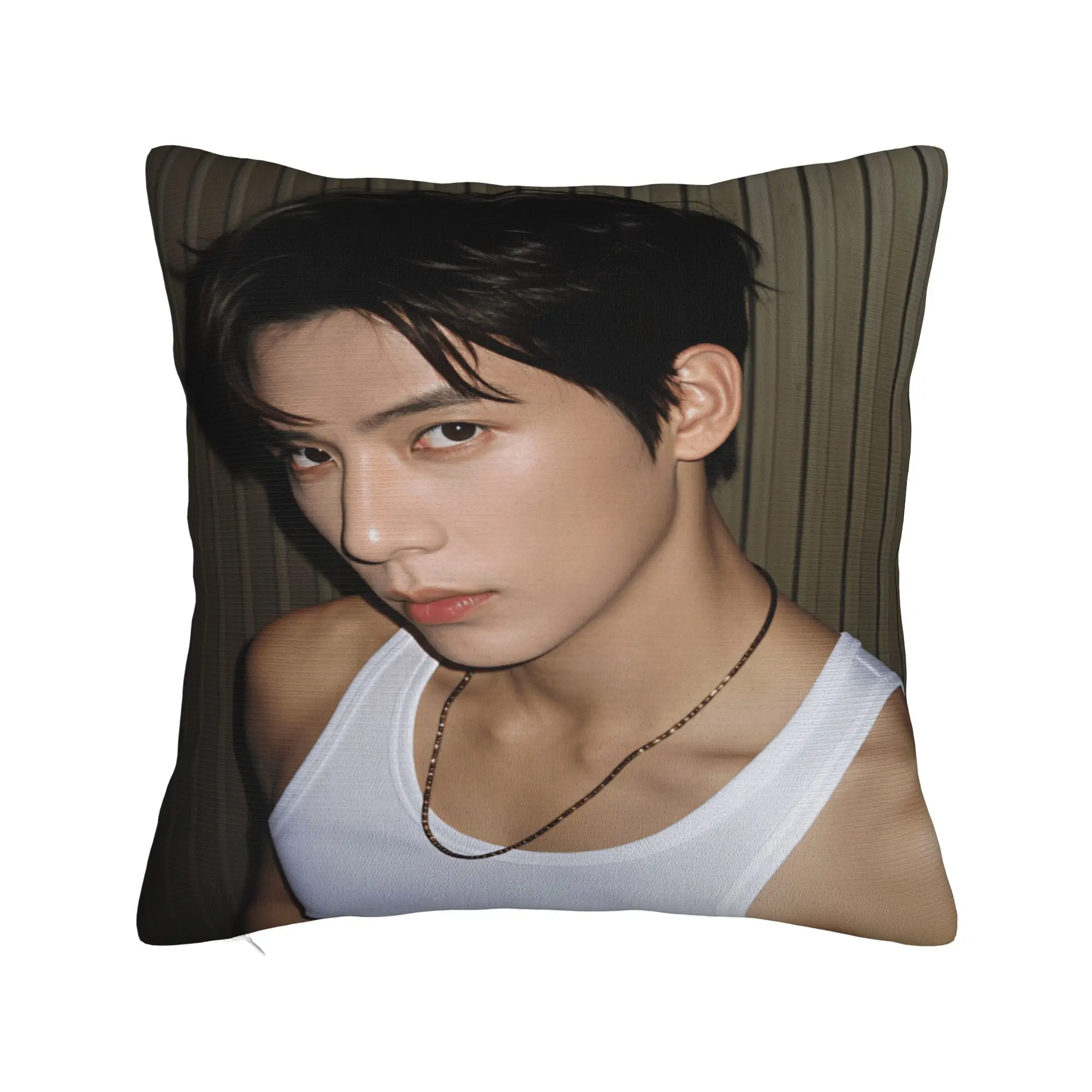 Wang Anyu Actor Pillow Cover  Funny Pillow Case For Sofa Car Home Decor Custom Cushion Cover Birthday Present