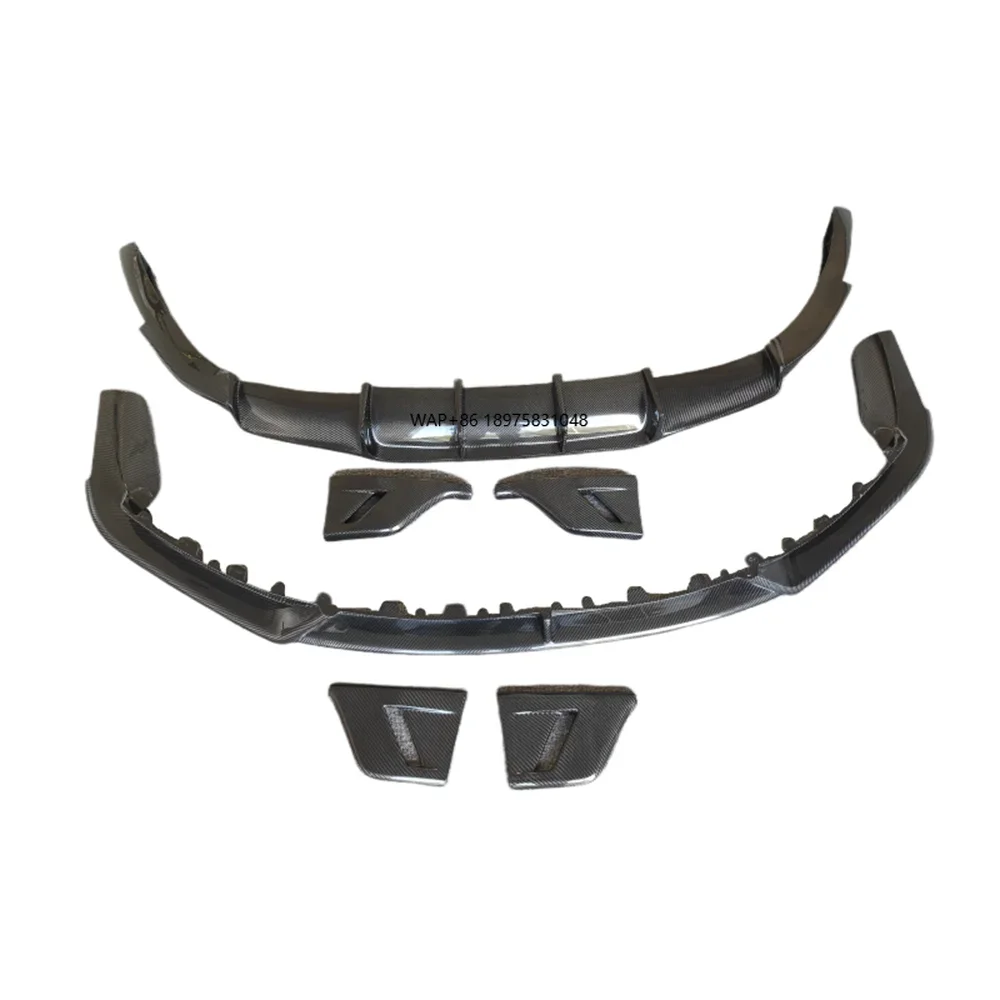 

Hot Selling for 911 992 Body Kit High Quality Genuine Carbon Fiber Upgrade X-Style Front Lip and Rear Diffuser