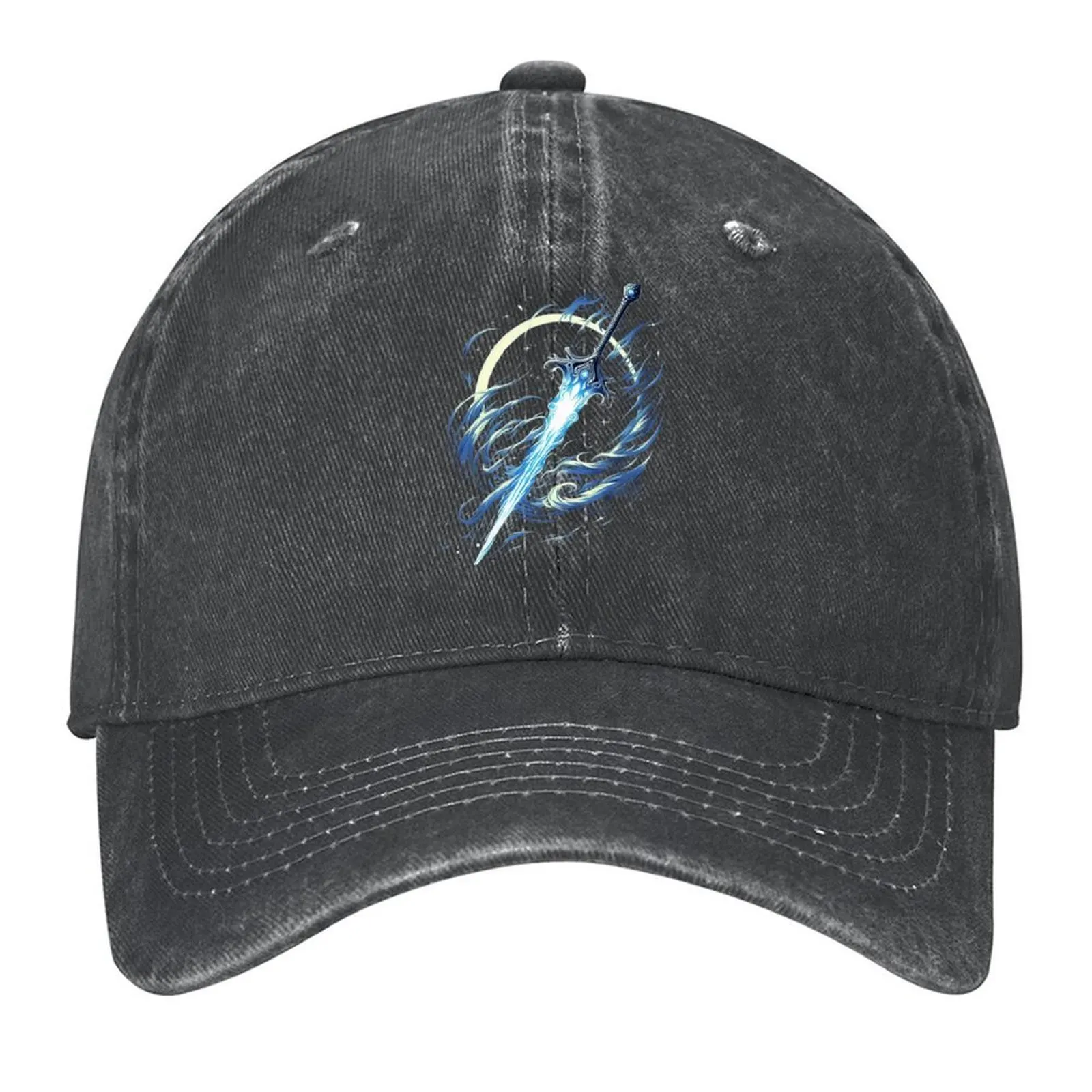 

Moonlight Greatsword (Dark Souls) Baseball Cap Mountaineering party Hat fun hats Big Size Hat Hats For Women Men's