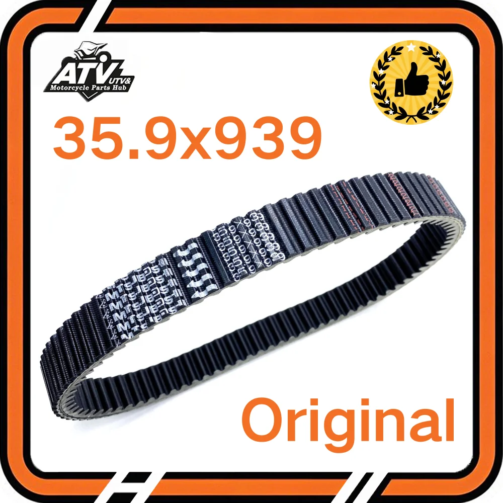 

Original Mitsuboshi 35.9x939 CVT Drive Belt For CFMOTO Cforce Zforce 500 600 625 520 X5 X6 Quad ATV UTV 0180-055000-0004