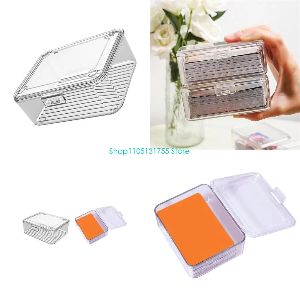 

K0EF Clear Card Case Card Holder Storage Organizers for Visiting Card Container