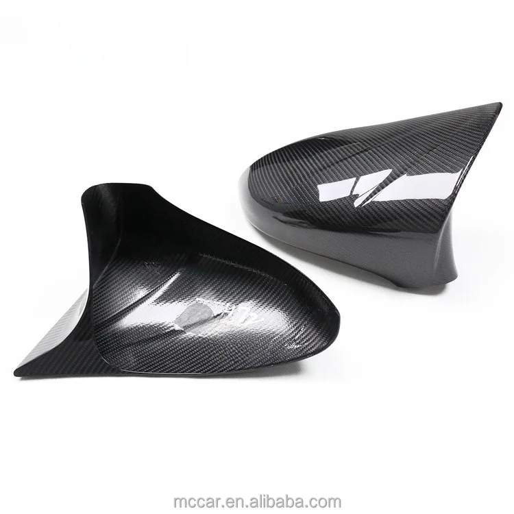 

Tom AutoPerfectly Fitting Automotive Parts for Lexus ES IS G/LS CT RC Dry Carbon Fiber Horn Rearview Mirror Cover
