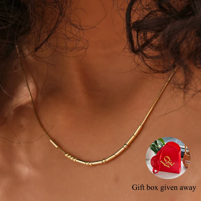 

Custom Morse Code Necklace, Personalized Hidden Message Necklace,Morse Code Jewelry, Gift for Her, Best Friend Gift dropshipping