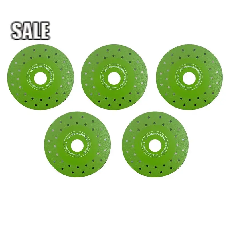 

5PCS Super Thin Tile Cutting Disc 115Mm Diamond Marble Saw Blade Porcelain Glass Granite Jade Grinding Wheel Disc-A68E