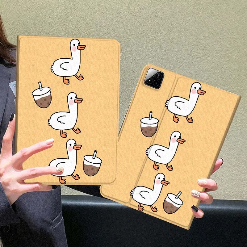 

Чехол для планшета Xiaomi Redmi Mi Pad 5 6 6s 7 SE Pro Max Ultra 12.4 12.5 14 дюймов с дизайном в стиле аниме-утки