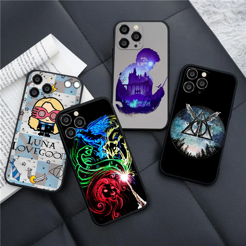 UR-5 Art Cool Harries Wand Potters Silicone Case For Xiaomi Poco F6 X6 C65 X4 M2 M3 M4 M5 F3 Pocophone F1 F2 C40 Pro