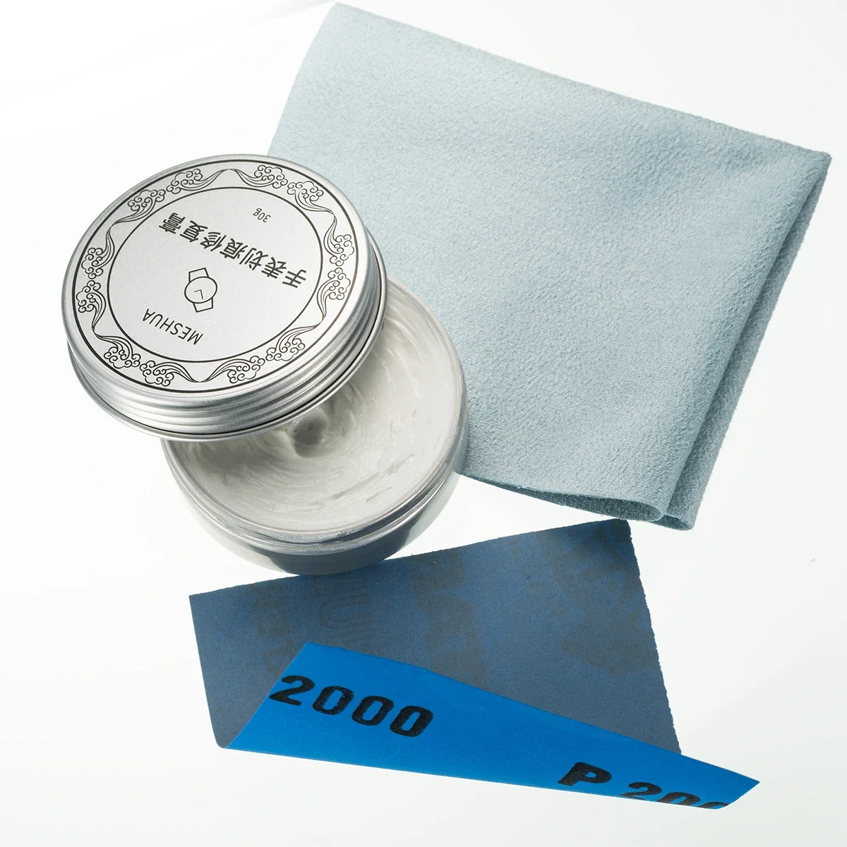 Rimozione graffi Orologio in metallo Crema lucidante per gioielli Strumenti metallici lucidanti adatti per strumento per orologi