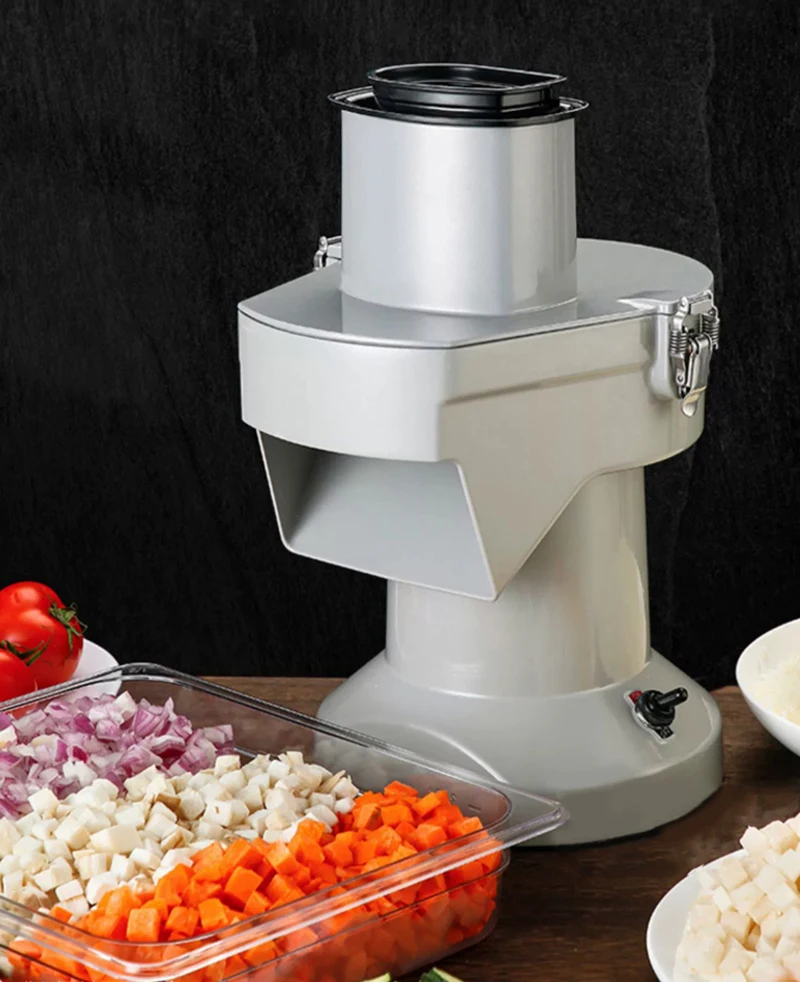 Multifunctional Vegetable Carrot Potato Dicing Machine Cutter Slicer Commercial Dicing Machine Small Electric Slicer Shredde