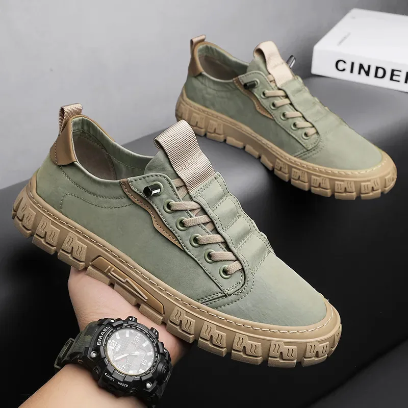 Men Sneakers Breathable Casual Shoes Men's Lace Up Slip on Walking Flats That's Shoes Male Vulcanized Shoes Fashion Men's Shoes