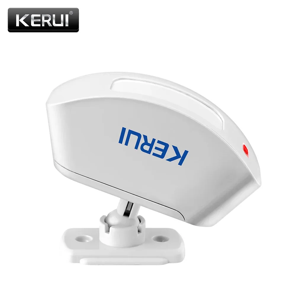 KERUI P817 Drahtloser Infrarot-Detektor, Vorhangsensor, PIR-Detektor, Einbruchmeldeanlage, Detektor, passend für alle KERUI-Alarms