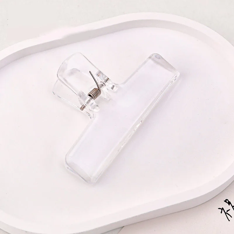 1Pc Kreative Transparente Gelee Clip Lagerung Liefert Schreibwaren Schule büro liefert Lagerung clip