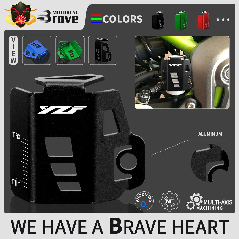

Motorcycle Accessories For Yamaha YZFR1 YZFR6 YZF R1 R1M R3 R25 R6 R15 Rear Brake Fluid Reservoir Cap Cover Guard Protector Part