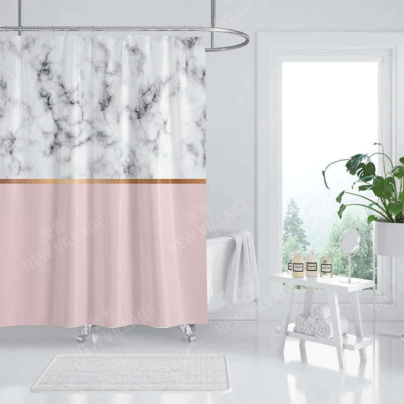 home shower curtains for bathroom colorful Marbling waterproof fabric bathroom Curtains modern shower curtain 180x200 240x200